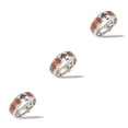 thumbnail image 2 of Sonducket Anillo Bang Unisex de acero inoxidable estético para mujeres y hombres, joyería de cumpleaños para bodas, vacaciones, marido, esposa, regalo, Type1 NO1, 2 of 6