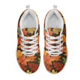 thumbnail image 2 of HELLHERO Autumn Leaf Print Breathable Mesh Running Shoes, Low Top Athletic Trainers for Men and Women, Jogging and Tennis Sports Sneakers, 2 of 11