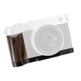 thumbnail image 1 of Camera Retro Wood Handle Grip Aluminum Alloy Base For Fuji XE5, 1 of 8