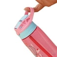 thumbnail image 3 of OUSITAID 480ML Water Bottle for School Kids Girls Boys  Portable Cartoon Patterns Print Water Bottle with Straw for Toddler Kids, 3 of 5