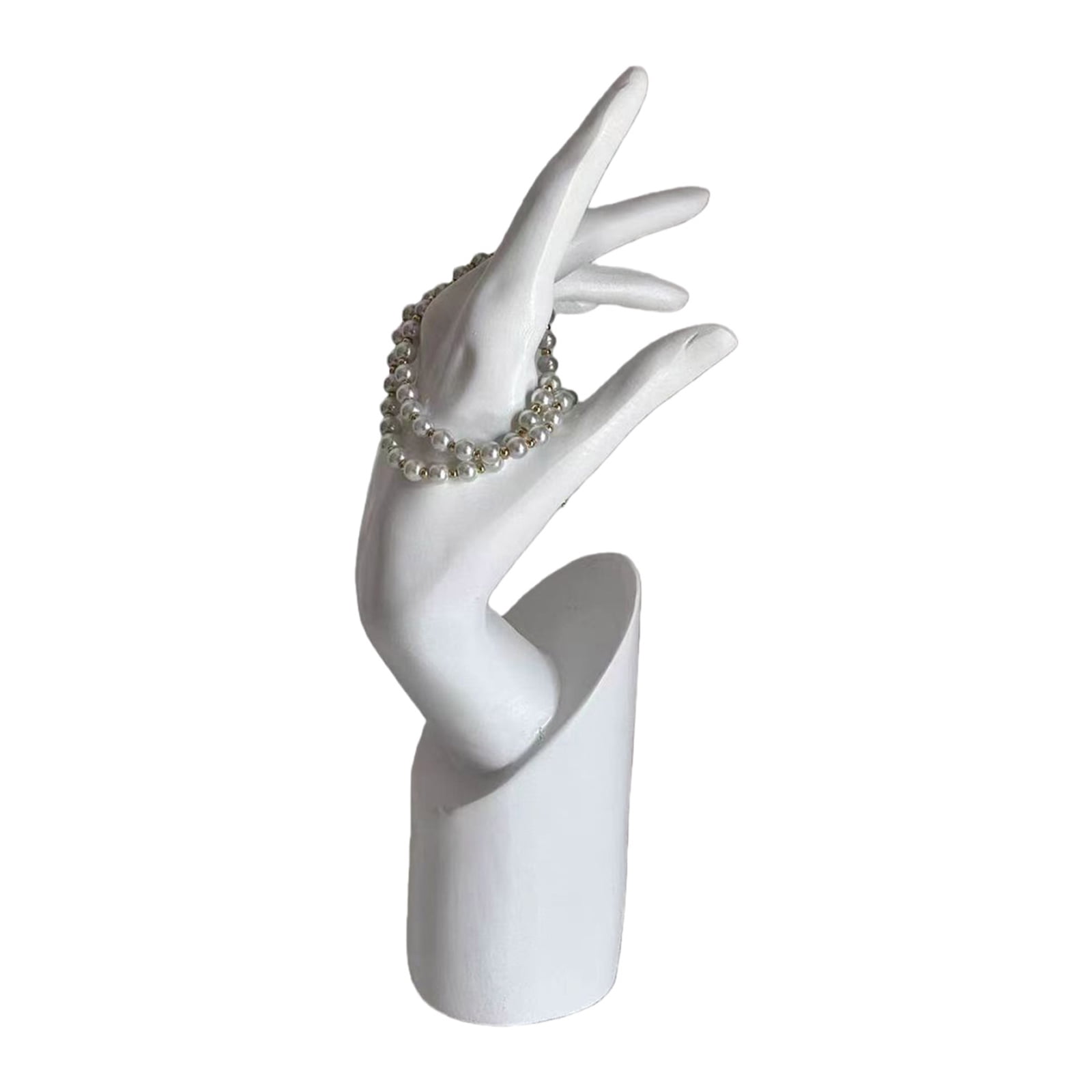 Elegant Female Hand Mannequin Jewelry Storage Display Stand Accessory for Necklace Showcasing Home Organization