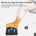 thumbnail image 3 of SHAR Half Round Bolster Multifunctional High Resilience Relieving Soreness Semi Round Massage Bolster for Foot, 3 of 7
