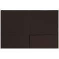 thumbnail image 2 of JAM Matte Two Pocket Folders, Brown, 100/Pack, 2 of 4