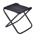 thumbnail image 1 of Silla Plegable Cgtredaw Taburete Pesca Plegable Portátil Negro, 1 of 7