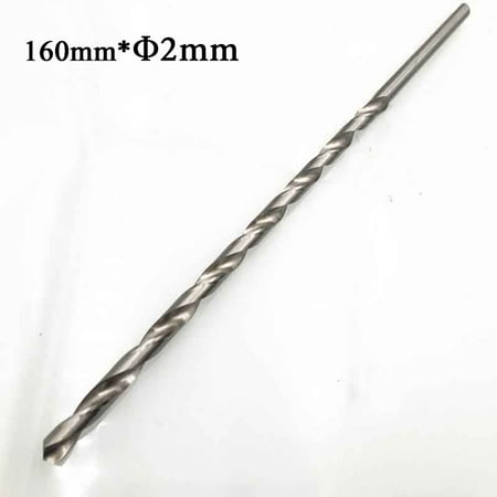 

BAMILL Diameter 2-6mm Length160-300mm Extra Long HSS Straight Shank Drill Bit