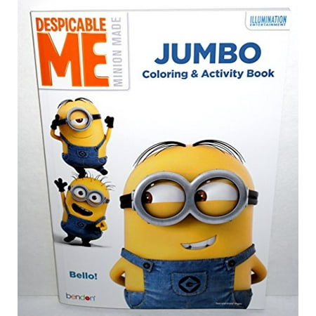 Despicable Me Minion Made Bello! Universal Studios Coloring & Activity ...