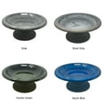 thumbnail image 3 of Birds and Beyond Hunter Green Lightweight Freestanding Clay Bird Bath Basin with 7.5"H Small Base Sand, 3 of 9