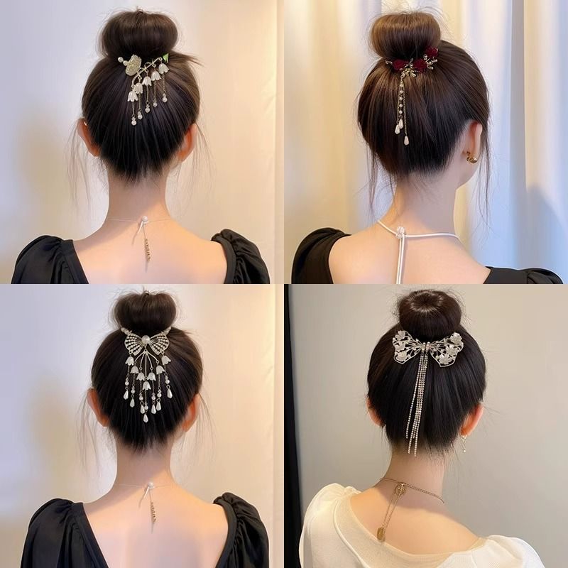 EKE Women’s Hair Clip Vintage Retro Back-Wear Elegant Hair Accessory with Fashion Texture