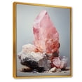 thumbnail image 2 of Designart "Subtle Pink Stone Art" Spiritual Stone Floater Framed Canvas Wall Art, 2 of 5