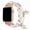 Pink, variant on Compatible With White Apple Watch Band 38mm 40mm 41mm Women Agate Bracelet Strap, Fashion Handmade Elastic Replacement for iWatch Bands Series 8/7/6/5/4/3/2/1 Girls Wristband