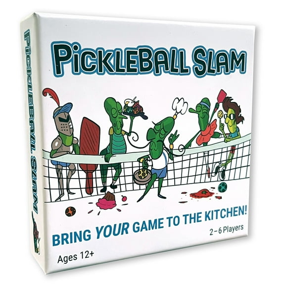 Pickleball Slam Family Card Game, 2-6 Players
