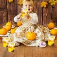 thumbnail image 5 of Nkmbld 20Pcs Disposable Thanksgiving Table Dinnerware Set, Pumpkin Maple Leaf Disposable Dinnerware with Paper Plates, Napkins, and Cups for Thanksgiving Autumn Harvest Party Supplies, 5 of 8