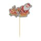 thumbnail image 2 of Mini pastel navideño Maffin Cup Cake Plug-in Tarjeta navideña Árbol de Navidad Muñeco de nieve Tarjeta Decoración para hornear, 2 of 6