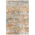 thumbnail image 3 of SAFAVIEH Madison Kebo Abstract Area Rug, Grey/Orange, 4' x 6' - Modern Design, Grey & Orange, Ideal for Living Room, Bedroom, Dining Space, Entryway, Bathroom, Bedside, 3 of 17