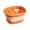 Orange, variant on Milaget Foot Bath Foldable Foot Bath Soothing Relaxing Tired Feet Foot SPA Bath Massager Blue