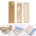 thumbnail image 2 of Coofit Travel Utensils Set Portable Creative Camping Flatware Set Camping Utensil Set, 2 of 10