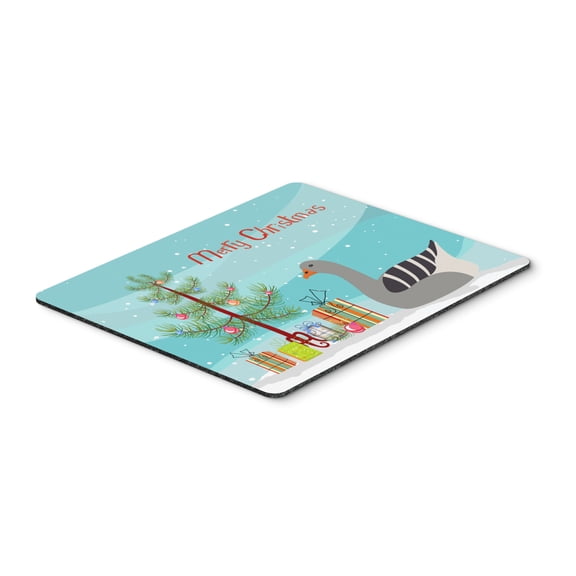 Carolines Treasures BB9260MP Pilgrim Goose Christmas Mouse Pad Hot Pad or Trivet Teal Large multicolor