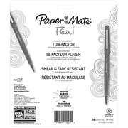 Paper Mate Flair Felt Tip Pens, #1 Teacher Choice, Medium Point (0.7mm), Assorted Colors, 24 Count