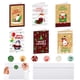thumbnail image 1 of Tarjetas de Navidad con sobres, tarjetas de felicitación navideñas con sobres, 6 diseños surtidos, tarjetas de Feliz Navidad con pegatinas de sello, 1 of 4