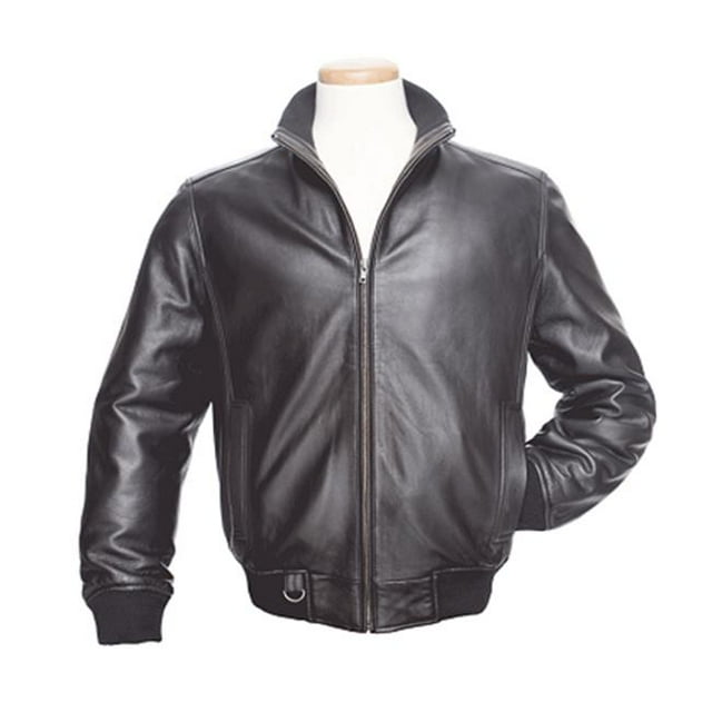 Burk'S Bay Small Urban Lambskin Jacket in Black