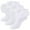 White, variant on Spring Lace Cute Floral Socks for Kids Pink & Sweet School Big Girls Ruffled Comfy Ruffle 3 Pairs S
