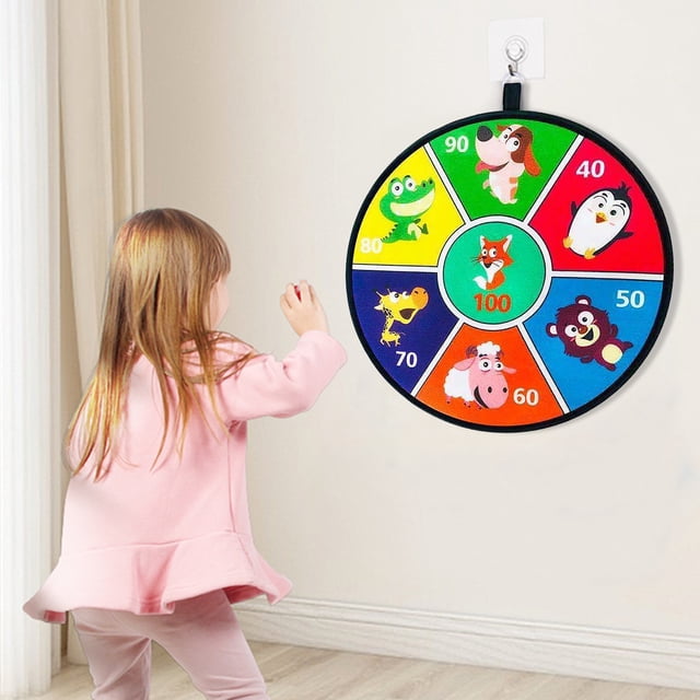 Animals Children's Sticky Da-rt Cloth Casual Boy and Girl Throwing Toy