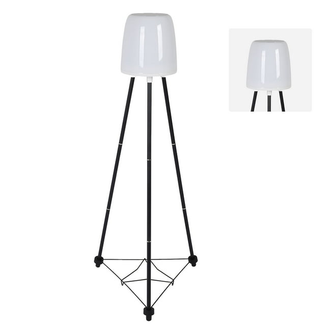 Lámpara Solar Para Exteriores RGB, IPX4, Resistente Al Agua, Múltiples Modos De Iluminación, Lámpara De Pie Solar Para Exteriores De 2200 MAh, ABS, Ahorro De Energía,