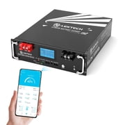 48V 135Ah LiFePO4 Lithium Battery with Touchable Smart Display, Built-in 100A BMS, 6.91kWh Capacity, Perfect for Off-Grid, Home Energy Storage, RV, Marine