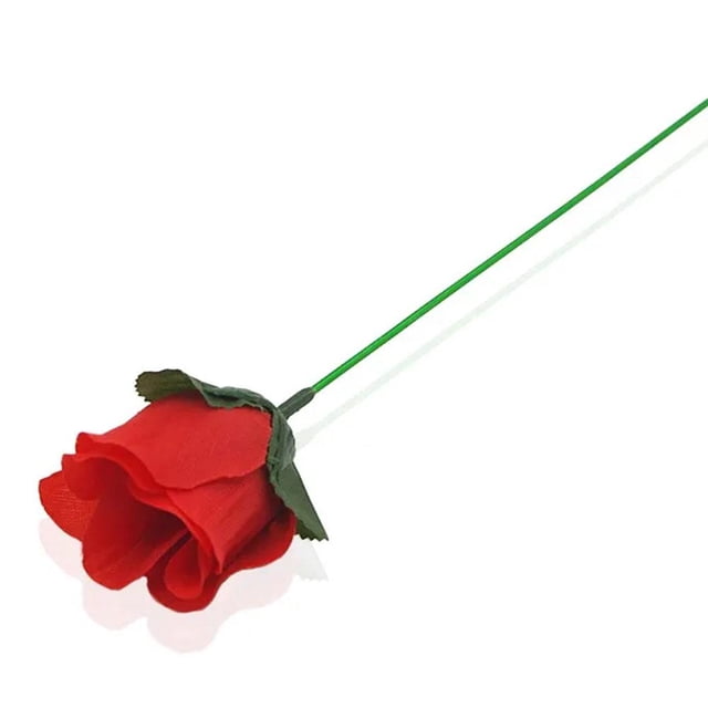 Flame to Rose Appearing Magic Flower Magic Street Magic Magic Tricks Easy I4Q4