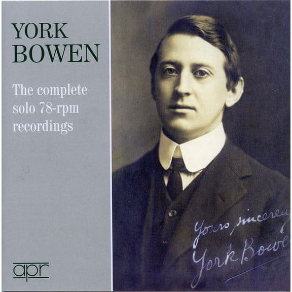 York Bowen - Complete Solo 78-RPM Recordings - Music & Performance - CD