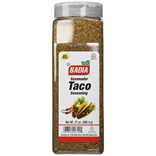 Badia Taco Seasoning, 21 Ounce
