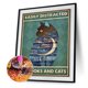 thumbnail image 2 of Cuadros Decorativos Pintura de diamante 5D DIY de gato Retro Kit de diamantes Likrtyny de imitación de taladro redondo completo decoración del hogar regalo pintura colgante, 2 of 9