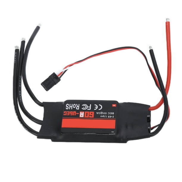 Electronic Speed Controller, 60A Electronic Speed Controller Safe