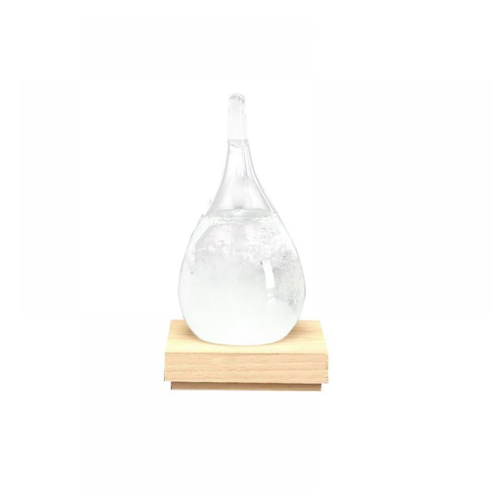 Transparent Weather Forecast Bottle Storm-Glass Water Drop Globe Home Decor Gift 