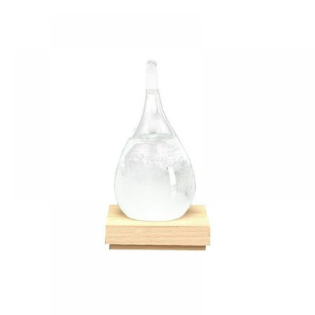 

Storm Glass Weather Stations Water Drop Weather Predictor Creative Forecast Nordic Style Decorative Weather Glass Perfect for Home Office Decoration Gifts