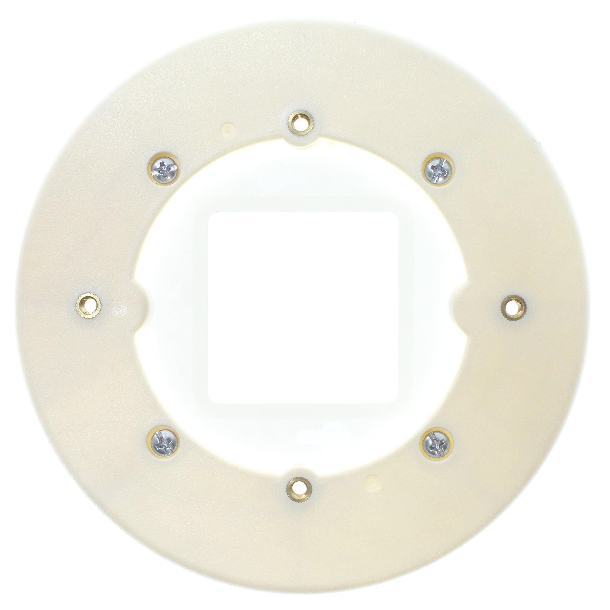 Wiremold Legrand 2337A Round Extension Box, Open Base, Ivory Walmart