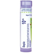 Boiron Sepia 10M, Homeopathic Medicine for Bloating And Lower Back Pain During Menstruation, 80 Pellets