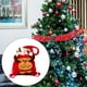 thumbnail image 2 of Kearding Bolsa de regalo de Navidad Atmósferas de fiesta Festival Cordón decorativo Bolsa de dulces de Navidad Paquete de almacenamiento de Año Nuevo Kits de decoración para fiestas, 2 of 6