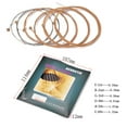 thumbnail image 4 of EXHUMKY Acoustic Guitar Steel Strings 6Pcs Set for Performers, 4 of 8