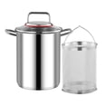 thumbnail image 2 of Deep Fry Pan Thick Multifunction Kitchenware Pot for Kitchen Camping Fries, 2 of 9