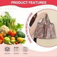 thumbnail image 4 of GASTROPOD 10Pcs Reusable Grocery Bags,Fruit Carrying Reusable Shopping Bags,Ripstop 190T Polyester Grocery Bags,Style4, 4 of 7