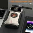 thumbnail image 4 of Geeneu 5000A Car Battery Jump Starter with 150 PSI Air Compressor, 12V Jump Box with Jumper Cables(8.5L Gas/ 7.0L Diesel), LCD Display, 4 of 8