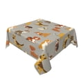 thumbnail image 2 of Wukai Cute Dog Waterproof Tablecloth for Kitchen Dining, Fits Square Tables for 2-4 Seats -60"x60", 2 of 7