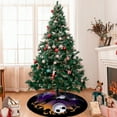thumbnail image 6 of Christmas Tree Skirt 48 in,Reversible Double Sided Christmas Party Supplies for Home Tabletop Trees Holiday Decoration, 6 of 7