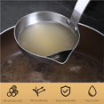 thumbnail image 2 of stanreset Kitchen Oil Filter Spoon Stainless Steel Skimmer Spoon Cooking Oil Filter Scoop for Hot Pot, 2 of 6