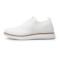 thumbnail image 2 of Zapatillas Bruno Marc de Punto de Malla Flex con Cordones Blancas Talla 10.5, 2 of 9