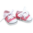 thumbnail image 2 of Sophia's Pink Lace-Up Canvas Sneakers for 18" Dolls, 2 of 6