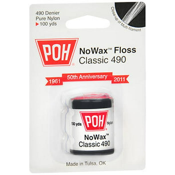 POH NoWax Classic 490, Floss, 100 Yd.