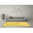 thumbnail image 3 of Ahgly Company Machine Washable Indoor Rectangle Southwestern Yellow Country Area Rugs, 6' x 9', 3 of 4