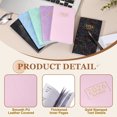 thumbnail image 3 of Uxcell 2026 Daily Planner Notebook, 6.8 x 3.8" 64 Sheets Undated to Do List Daily Weekly Monthly Goals Pocket Notebook for Office Home Study Work Weeding Time Management, Star Pink, 3 of 7
